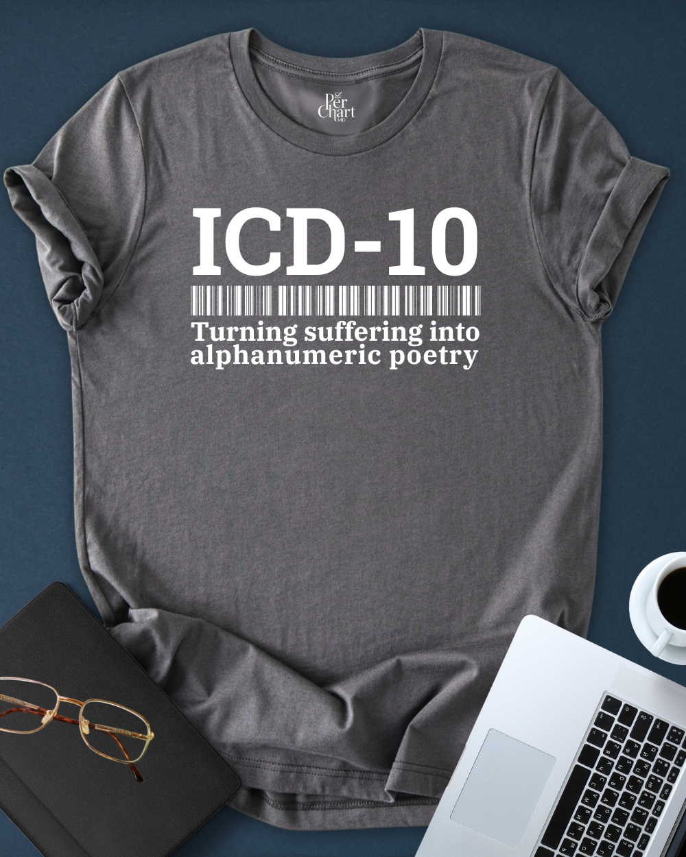 ICD-10-Alphanumeric Poetry Tee