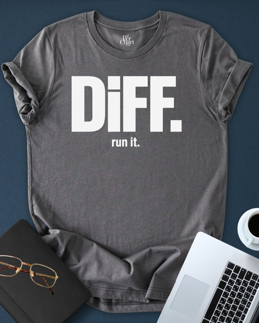Diff. Run It. Tee
