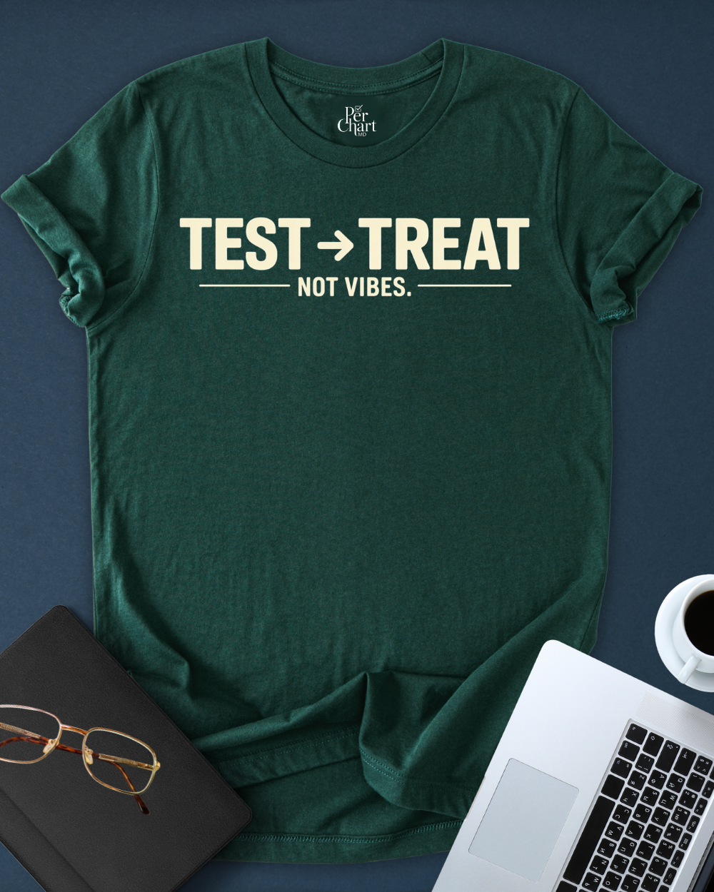 Test. Treat. Tee