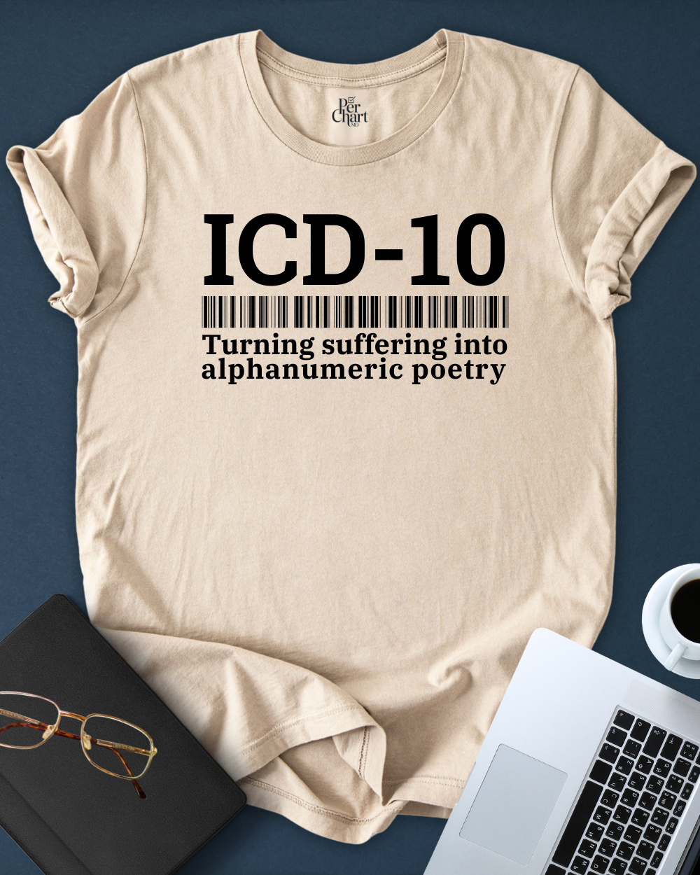 ICD-10-Alphanumeric Poetry Tee
