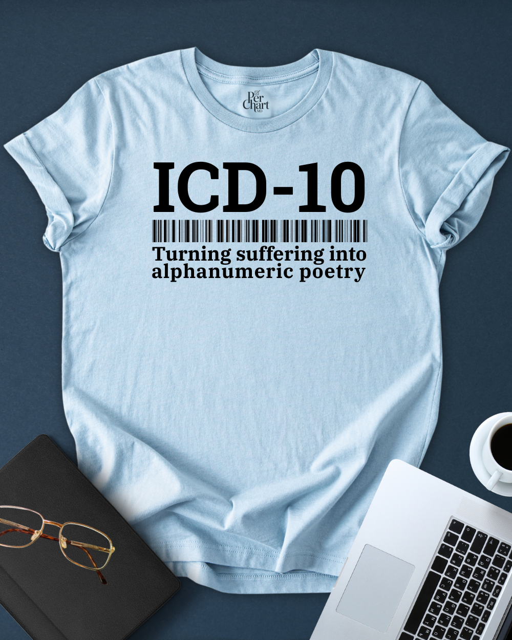 ICD-10-Alphanumeric Poetry Tee