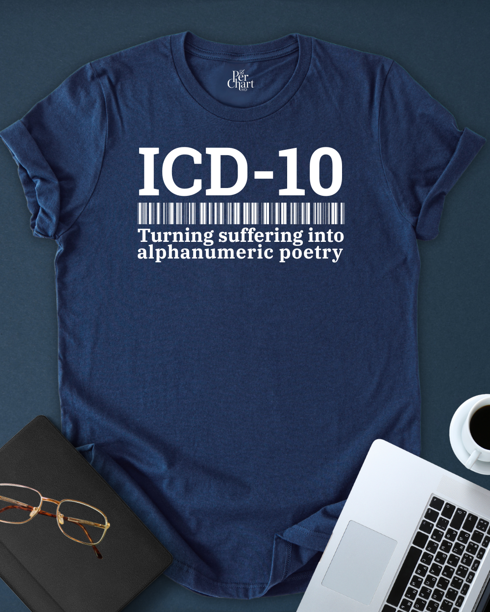 ICD-10-Alphanumeric Poetry Tee