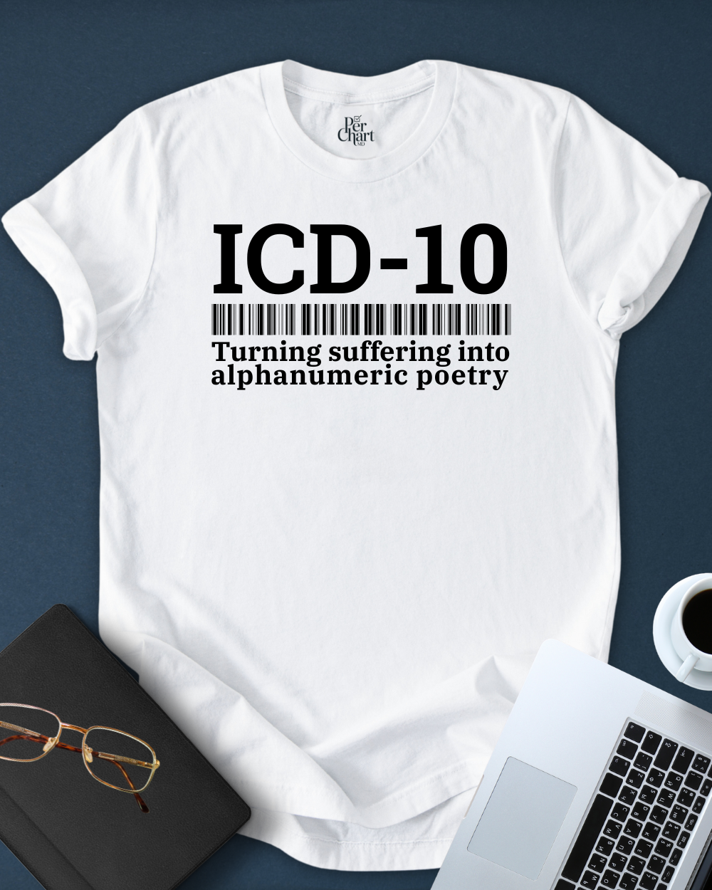 ICD-10-Alphanumeric Poetry Tee